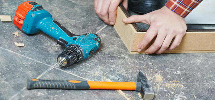 broken door frame repair Concord
