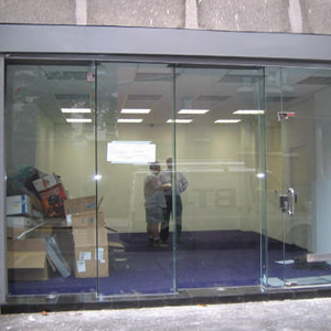 shop front door repair Concord